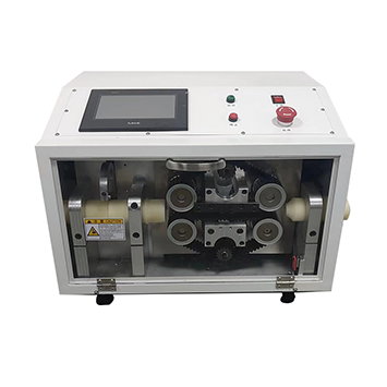 LL-150 Digital Corrugated Tube Cutter - Compact desktop design, wide cutting range, high precision, optimized for length-only cutting.