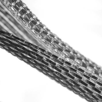 Stainless Steel Self-Wrapping Woven Sleeving GE-PES-SS