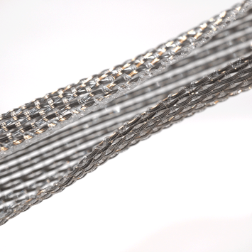 Stainless Steel Self-Wrapping Woven Sleeving GE-PES-SS