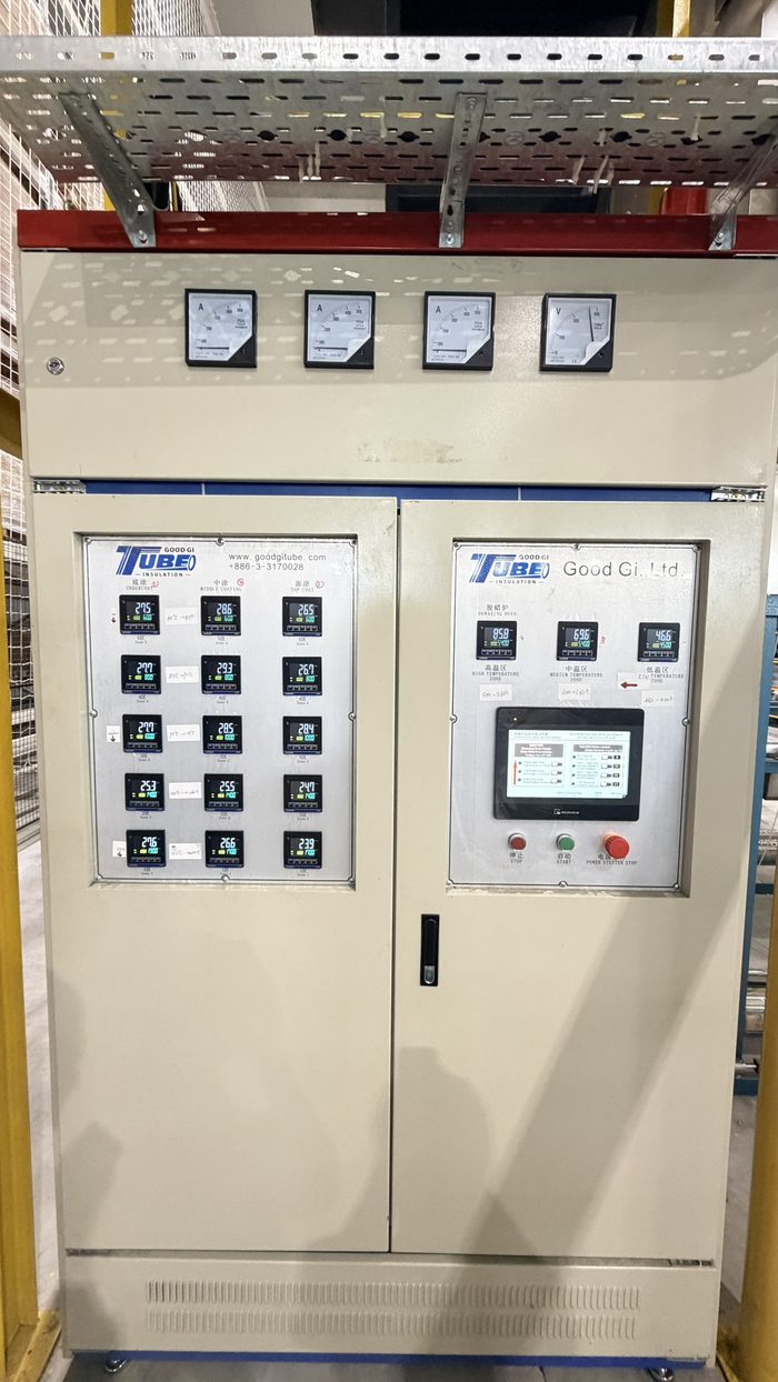Good Gi custom fiberglass silicone sleeve coating line control panel